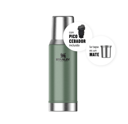 Mate System Stanley Classic 800 Ml - Verde