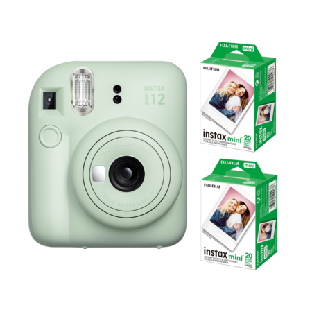 Camara instantanea Fujifilm Instax Mini 12 con 40 fotos