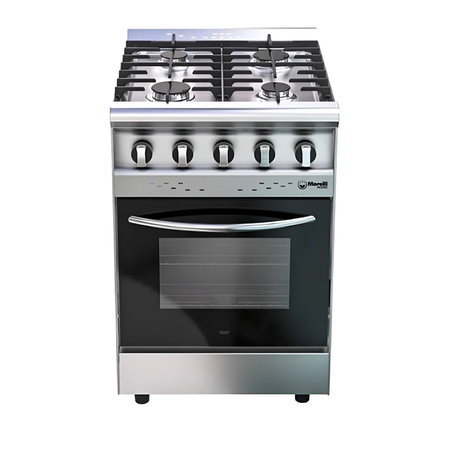 cocina industrial morelli 55cm acero inoxidable 16045