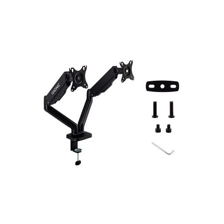 Brazo De Monitor Dual Gadnic Soporte Con Resorte Mecánico 