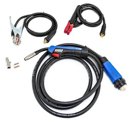 TORCHA MIF MS-14S + PINZA PORTA ELECTRODO + PINZA DE MASA + CONTECTORES SALKOR DE 8MM (601.TIMP3200)