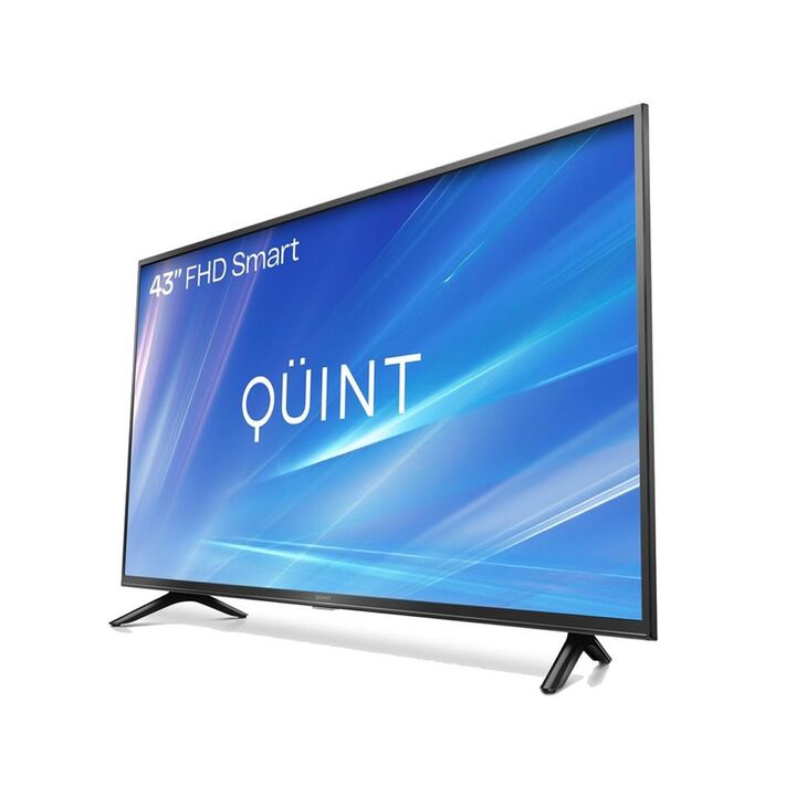TV LED 43" QÜINT QT-43FHD20312-257 - FHD, NETFLIX, YOUTUBE, DISNEY+, GOOGLE TV - Vista 1