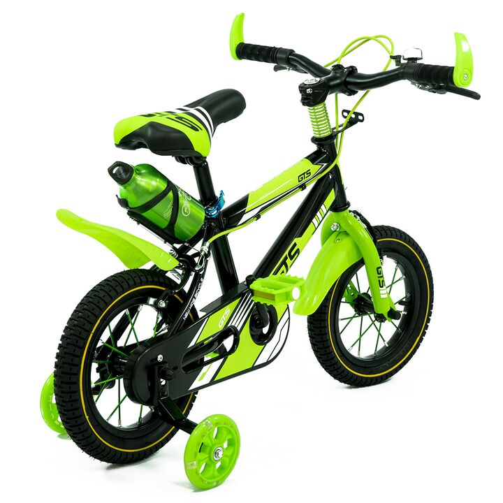 Bicicleta GTS R12 Mountain Bike Verde - Vista 3