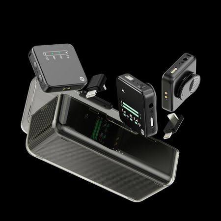 BEMBE MICROFONO CORBATERO MUHE-310UL CON ESTUCHE CARGADOR