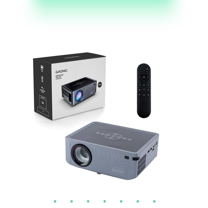 Proyector Gadnic Full HD 1080p Lúmenes 8000 90w - Vista 7