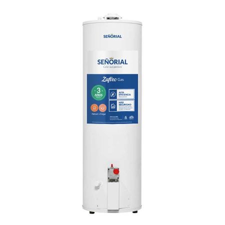 Termotanque a Gas Señorial 160 Lt TSZ160 Zafiro Conexión Superior