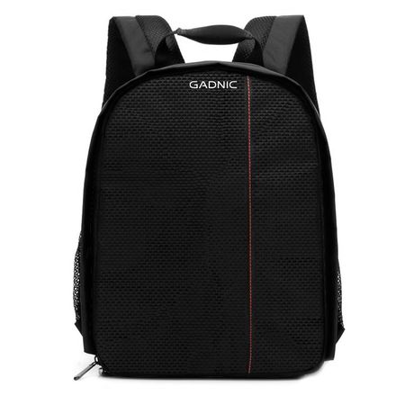 Mochila Para Cámara Fotográfica Gadnic MCAM164 Impermeable Con Divisiones 
