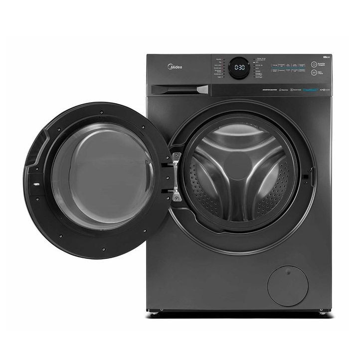 Lavasecarropas Automático Carga Frontal Inverter Midea 8Kg 6Kg 1400 RPM MF200D80WB/T - Vista 5