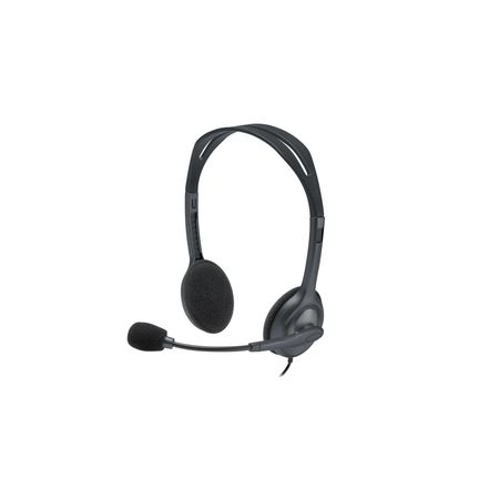 Auricular c|Microfono Logitech H111 Blk 1 Jack 981-000612