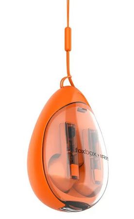 AURICULAR FOXBOX TWS-200 BOOST IRIS NARANJA, BT 5.1 (7917)