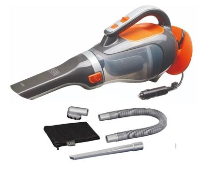 Aspiradora 12v Compacta Para Auto Bdcv610 Black Decker - Rex