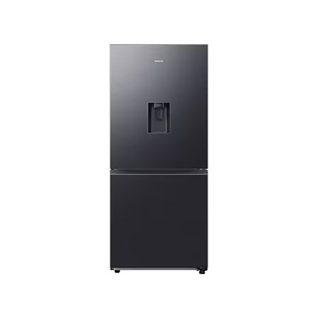 Heladera No Frost Combi Gris Oscuro 455 Litros Inverter Samsung Rb45dg6300b1