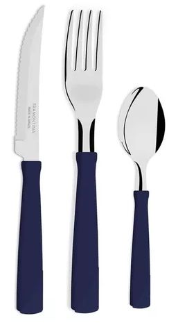 JUEGO DE CUBIERTOS TRAMONTINA 6 tenedores, 6 cuchillos y 6 cucharas postre - Vista 1