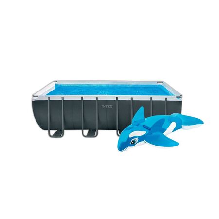 Combo Pileta Intex 17203L 549x274x132 + Flotador Orca 1 Persona