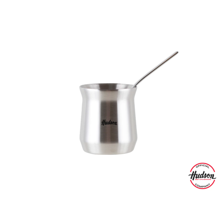 Mate Hudson Acero Vaso Acero Doble Pared Bombilla