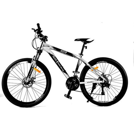 Bicicleta ATR Extreme Cuadro Acero Talle M Shimano Blanco y Negro 20-0008-EX-BN