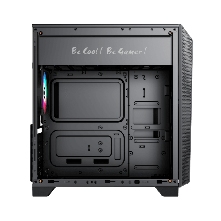 Gabinete Gamemax Nova N5 Mid Tower ATX 1xFan RGB - Vista 3