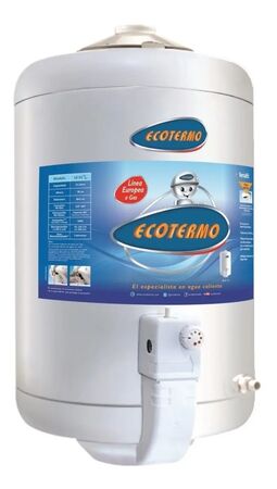 Termotanque a Gas Natural 51L Ecotermo LE 51 CS Conexión Superior