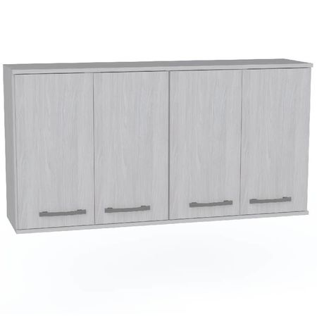 ALACENA ORLANDI JA 627 PREMIUM - JACARANDA, 4 PUERTAS, 2 ESTANTES