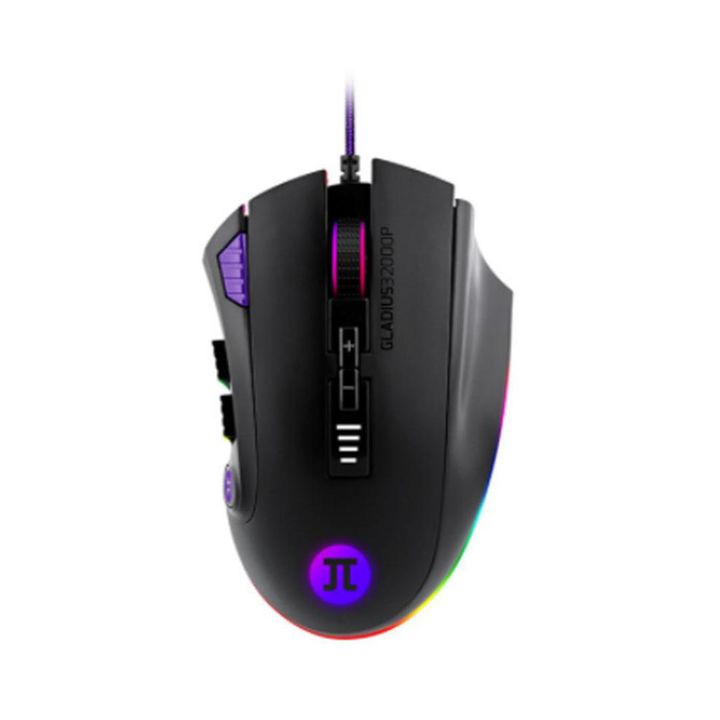Mouse Primus Gladius 32000P MSE USB RGB Negro - Vista 1