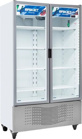 Exhibidora Vertical Briket 971 Litros Master 10000 R-290 2P