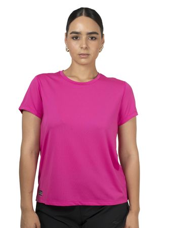 Remera Saucony Stopwatch Mujer Running Rosa