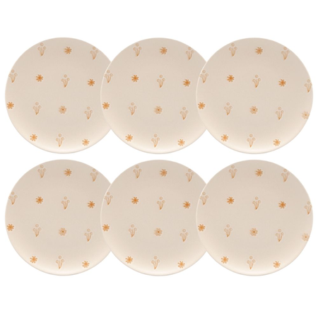 Set X 6 Platos Playos Afecto 26 Cm