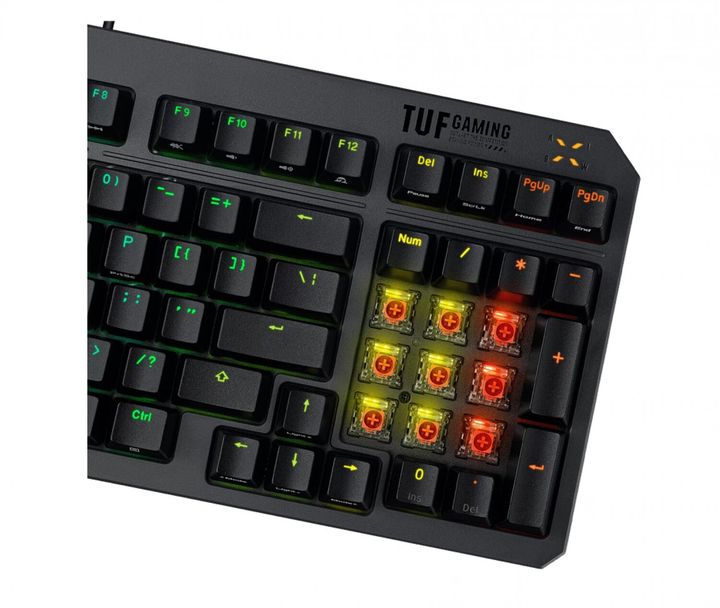 Teclado ASUS RA07 TUF K3 Gen II RGB Esp - Vista 3