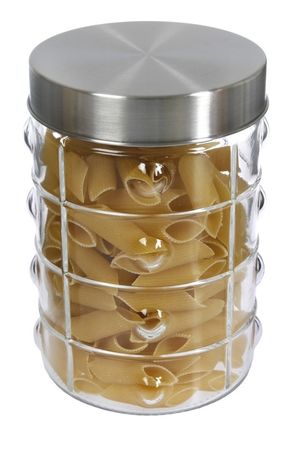 Frasco Vidrio Hermético Tapa Acero Mediano 1150 Cc Aston