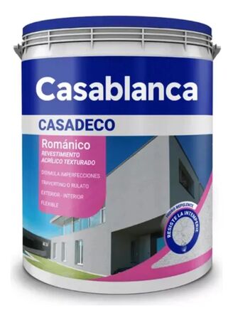 Casadeco Revestimiento Romanico 25 Kg Texturado Medio 