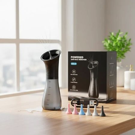 Kit Limpieza Oido Lavado Elimina Cera 3 Niveles Usb Dualtank