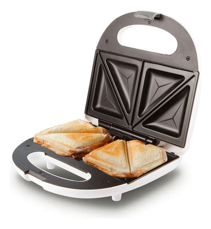 Sandwichera Smartlife Sl-sw3383 Antiadherente 700w Blanca Blanco