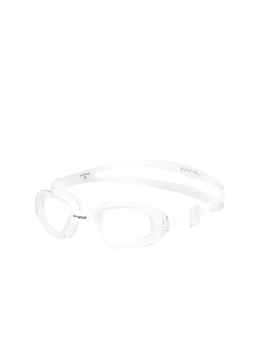 Antiparras Orca Killa Comfort Unisex Natación Blanco - Vista 1