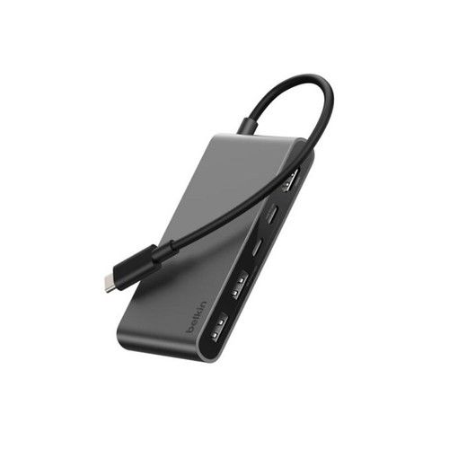 Belkin USB-C 5-in-1 Hub / 2 USB-A 5Gbps / USB-C 5Gbps / USB-C PD 3.0 100W / HDMI 2.0 4K@60Hz - Vista 6