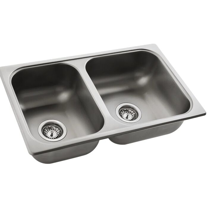 Pileta de Cocina Vesta Doble 305E Mi Pileta - Vista 1