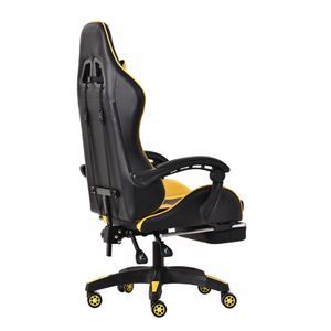 Silla Gamer Admiral Negro Amarillo