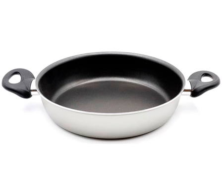 Sarten 2 Asas 24cm Antiadherente Tvs Velvet Color Gris