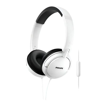 auriculares vincha con microfono philips shl5005 blanco