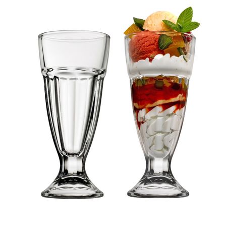 Set X 2  Copa Postre Compoteras Bowl Vidrio Pasabahce