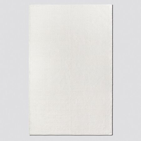 Alfombra simil Yute White - 300x400 cm