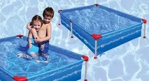 Pileta Lona Sol De Verano 200 Fun 1500 Lts 2,3 X 1,5 X 0,4m