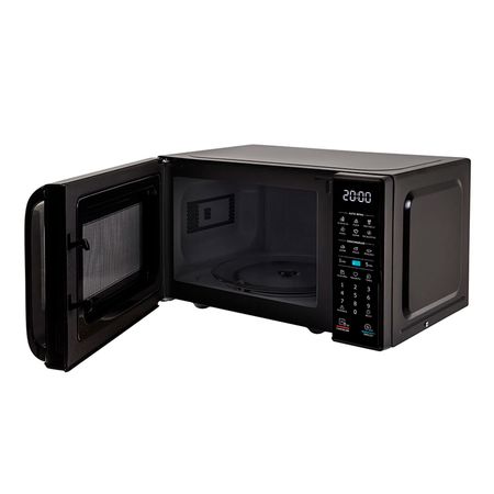 Microondas Digital BGH 20 Litros 700W Timer Negro B120DN20