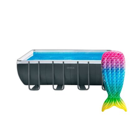 Combo Pileta Estructural Intex 17203L 549x132x274cm + Colchoneta Sirena