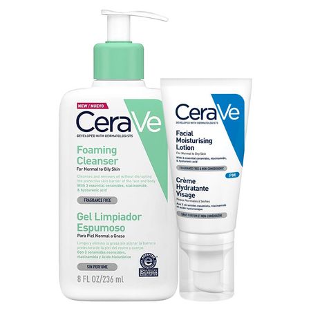 Cerave Set Limpieza E Hidratación Para Pieles Normales A Grasas