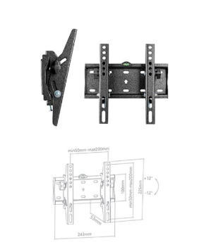 Soporte Para Tv Onebox Ob-ic24 Inclina 40kg 23  A 43 