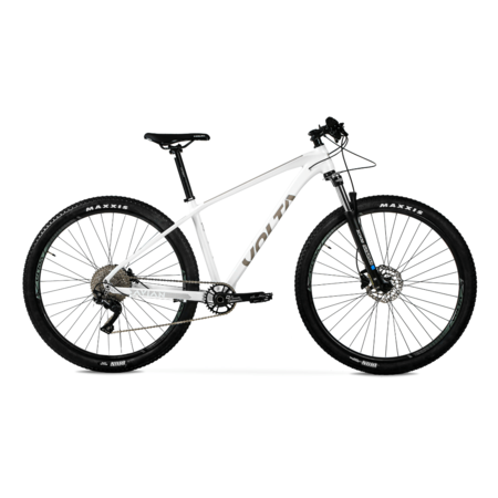 Bicicleta MTB Volta Avian R29 11V Shimano Deore Blanco/Gris Disco Hidr. Talle L