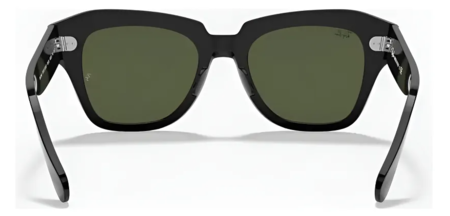 Lentes de Sol Ray Ban RB 2186  State Street Negro - Verde oscuro
