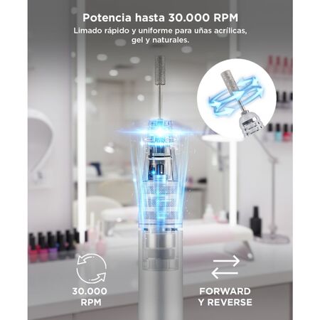 Torno Para Uñas Gadnic T103 Recargable
