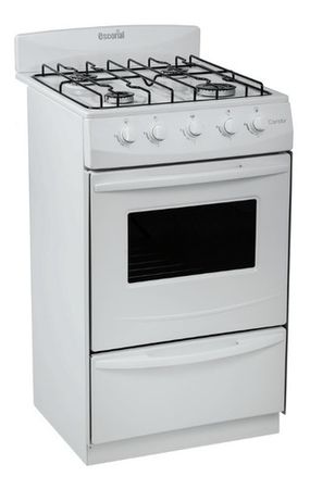 Cocina Escorial Candor S2 Gas Natural 51cm 4 Hornallas