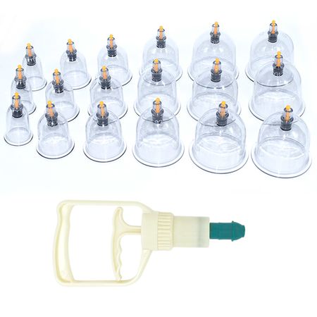 Juego de 18 Ventosas de Vacío Gadnic AA900 Magnetoterapia